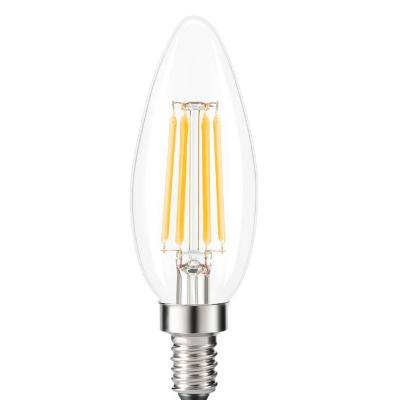 Dimmable E12 Candelabra LED Bulb 6W (60w Equivalent), 4000K Daylight